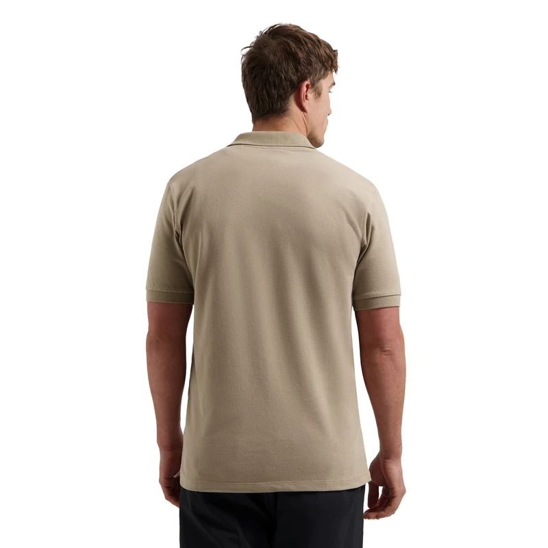 Heren Polo 240022 Bowie V-Neck Dstrezzed BEIGE