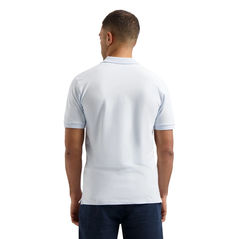 Heren Polo 240022 Bowie V-Neck Dstrezzed BLAUW MELE