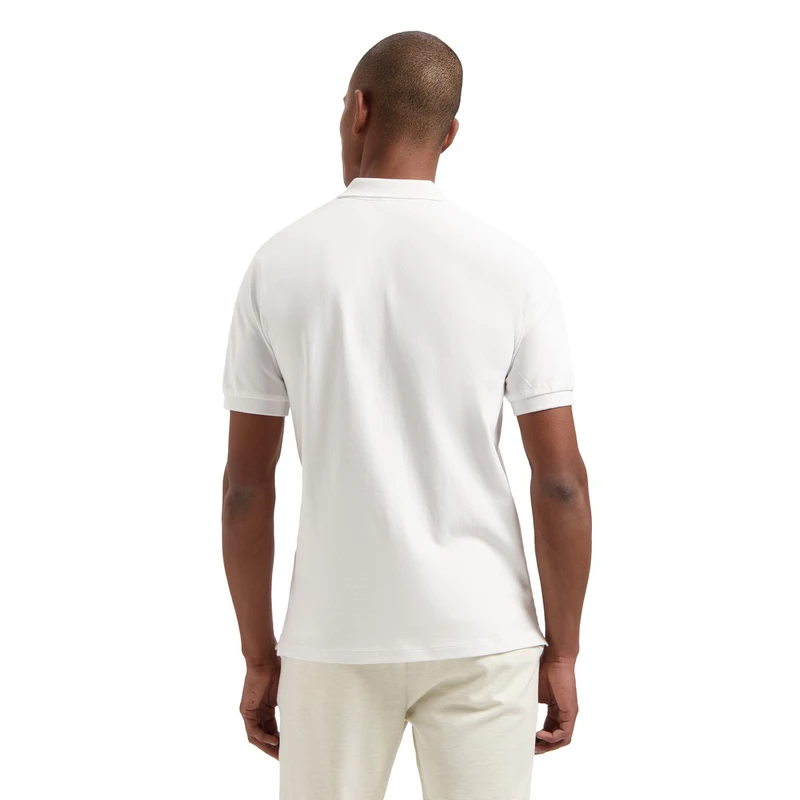 Heren Polo 240022 Bowie V-Neck Dstrezzed Wit