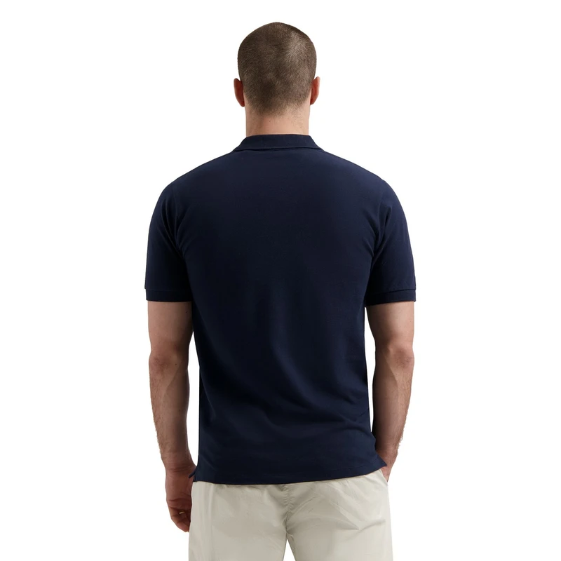 Heren Polo 240022 Bowie V-Neck Dstrezzed NAVY