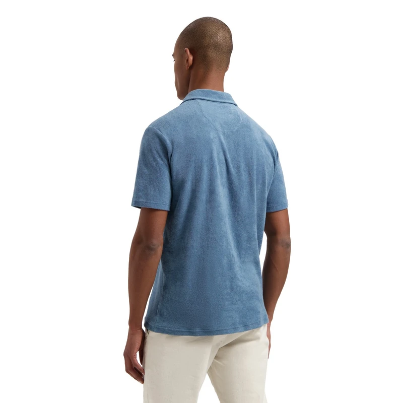 Heren Polo 240030 Roy Dstrezzed BLEU