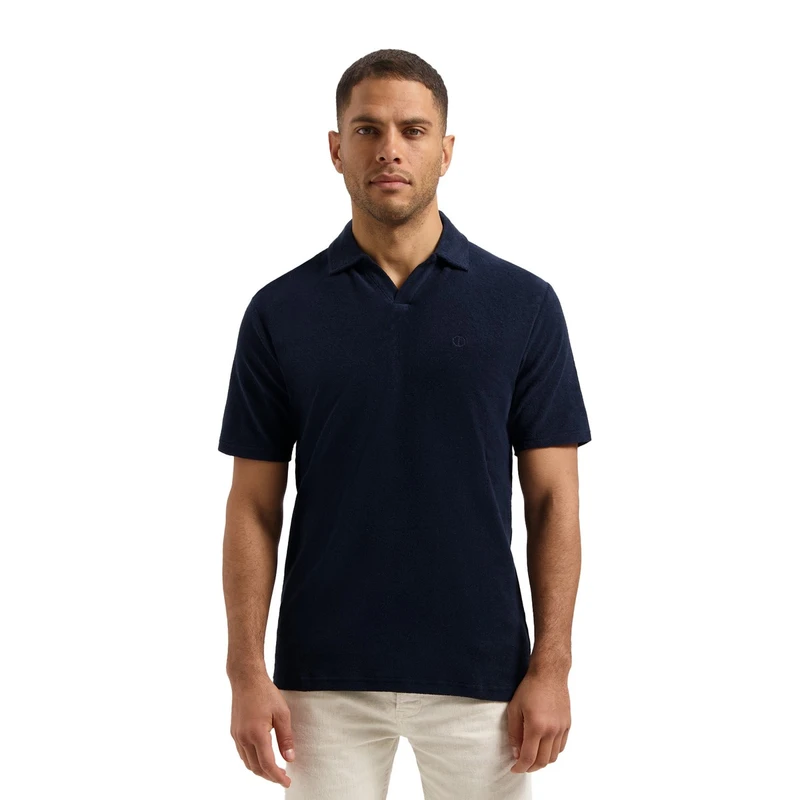 Heren Polo 240030 Roy Dstrezzed NAVY