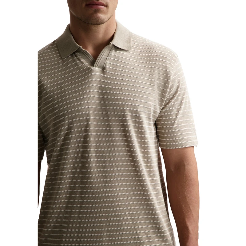 Heren Polo 240152 Alistar Dstrezzed DONKER GRIJS