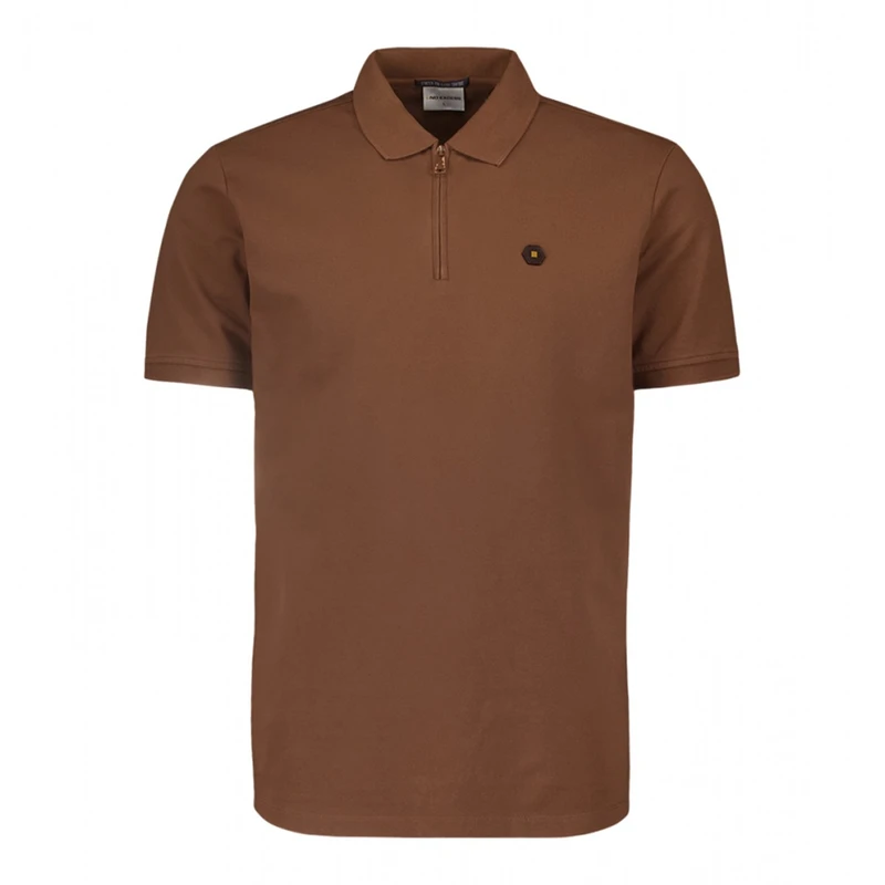 Heren Polo 24380422 No Excess DONKER BRUIN