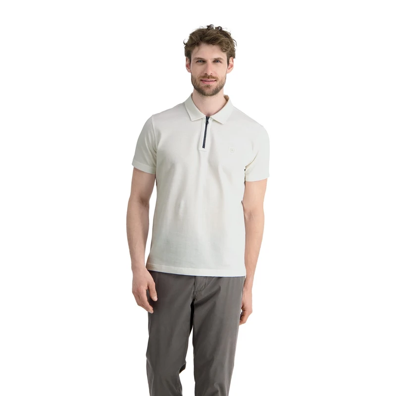 Heren Polo 2553247 Lerros ECRU