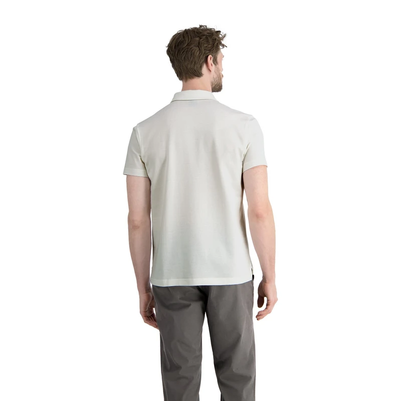 Heren Polo 2553247 Lerros ECRU