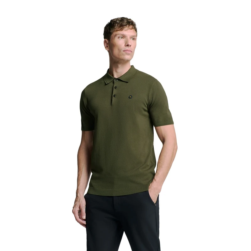 Heren Polo 27210351 No Excess ARMY