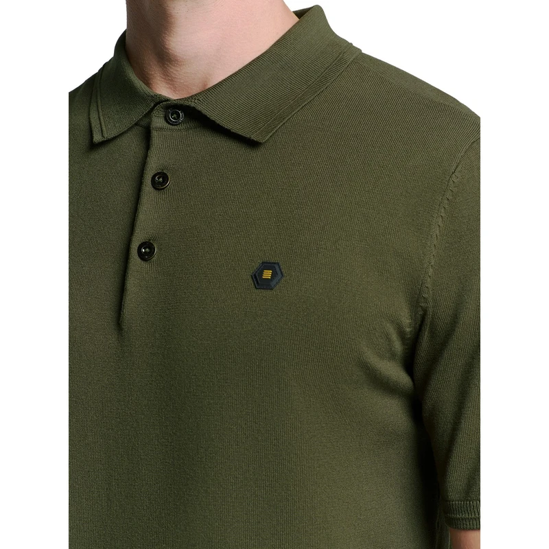 Heren Polo 27210351 No Excess ARMY