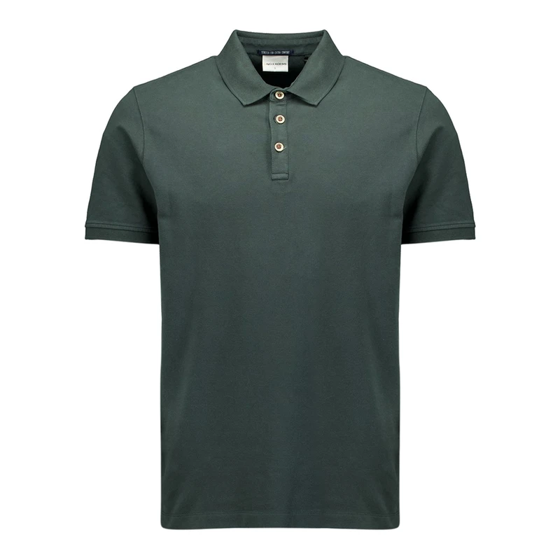 Heren Polo 27380201SN No Excess DONKER GRIJS