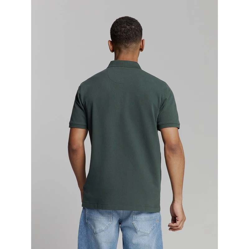 Heren Polo 27380201SN No Excess DONKER GRIJS