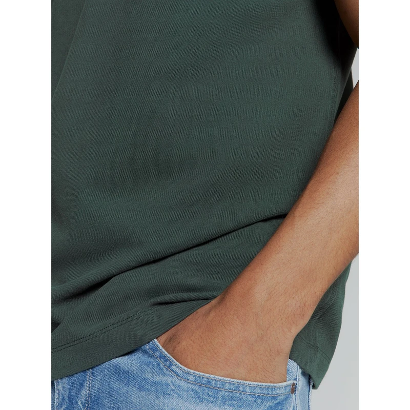 Heren Polo 27380201SN No Excess DONKER GRIJS