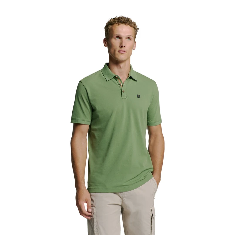 Heren Polo 27380201SN No Excess GROEN