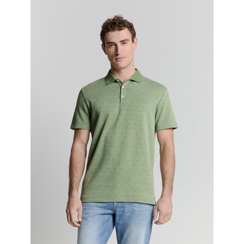 Heren Polo 27380353 No Excess GROEN