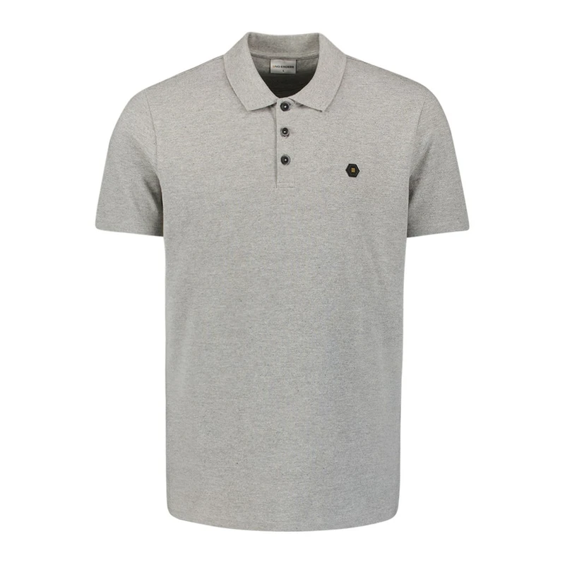 Heren Polo 27390264SN No Excess GRIJS DESSIN