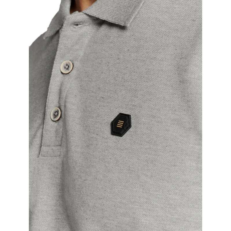 Heren Polo 27390264SN No Excess GRIJS DESSIN