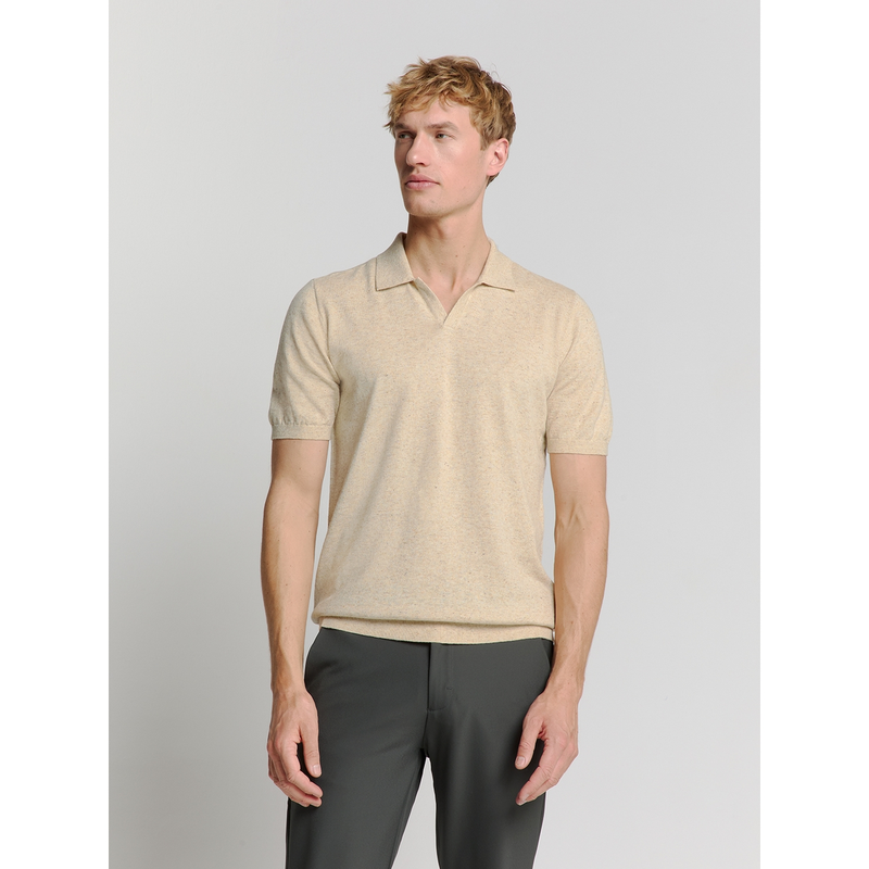 Heren Polo 28220453 No Excess ZAND