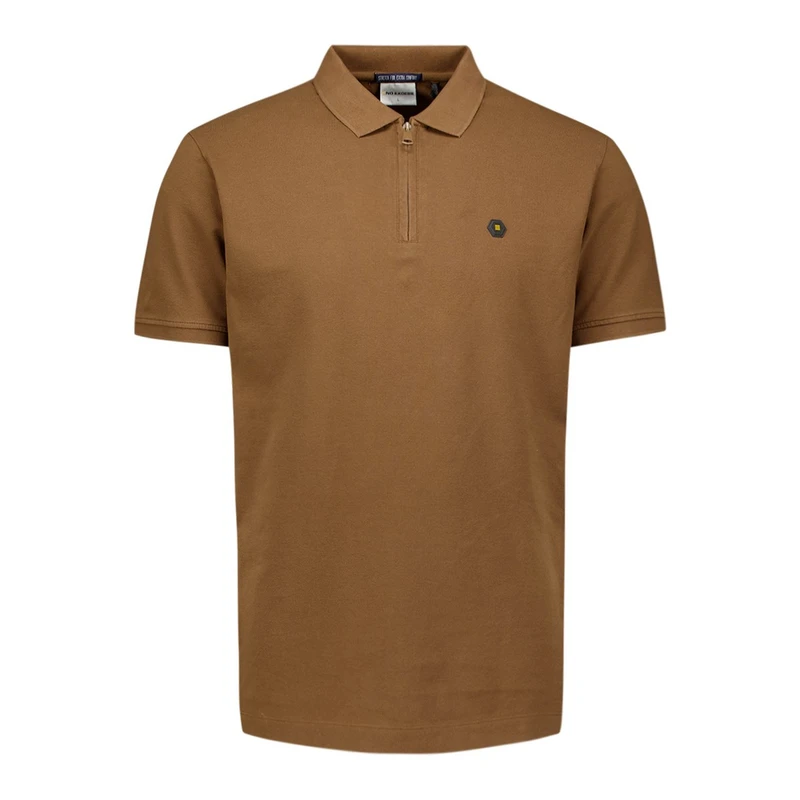 Heren Polo 28380422 No Excess CAMEL