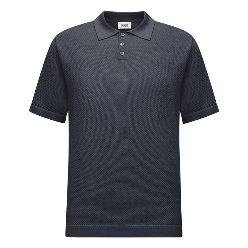 Heren Polo 420187-Triton.48538 Drykorn NAVY