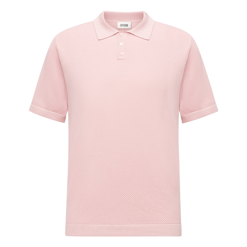 Heren Polo 420187-Triton.48538 Drykorn ROZE