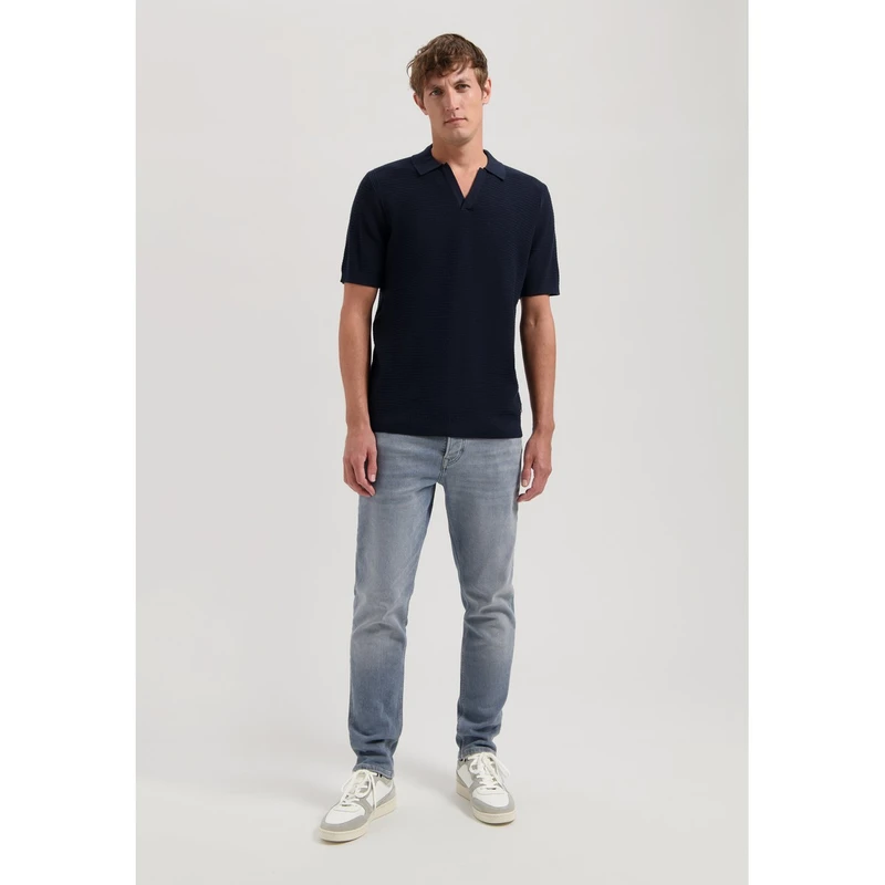 Heren Polo 421018 Kostas Dstrezzed NAVY