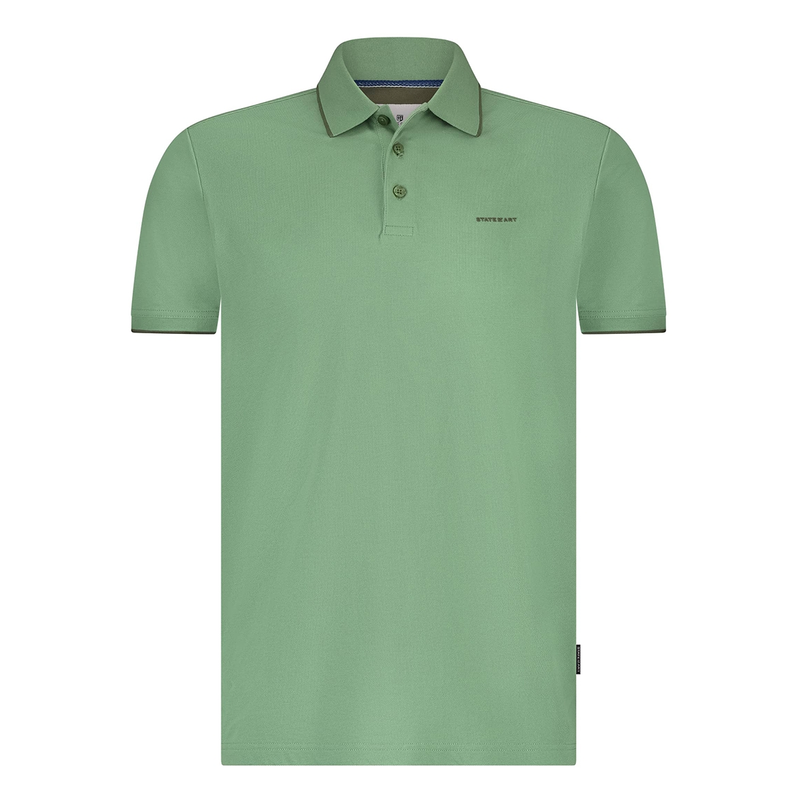 Heren Polo 46115400 State of Art GROEN