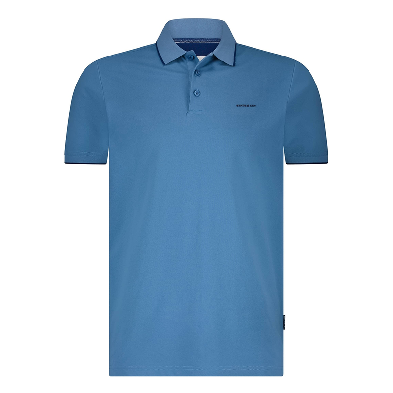 Heren Polo 46115400 State of Art MIDDEN BLAUW