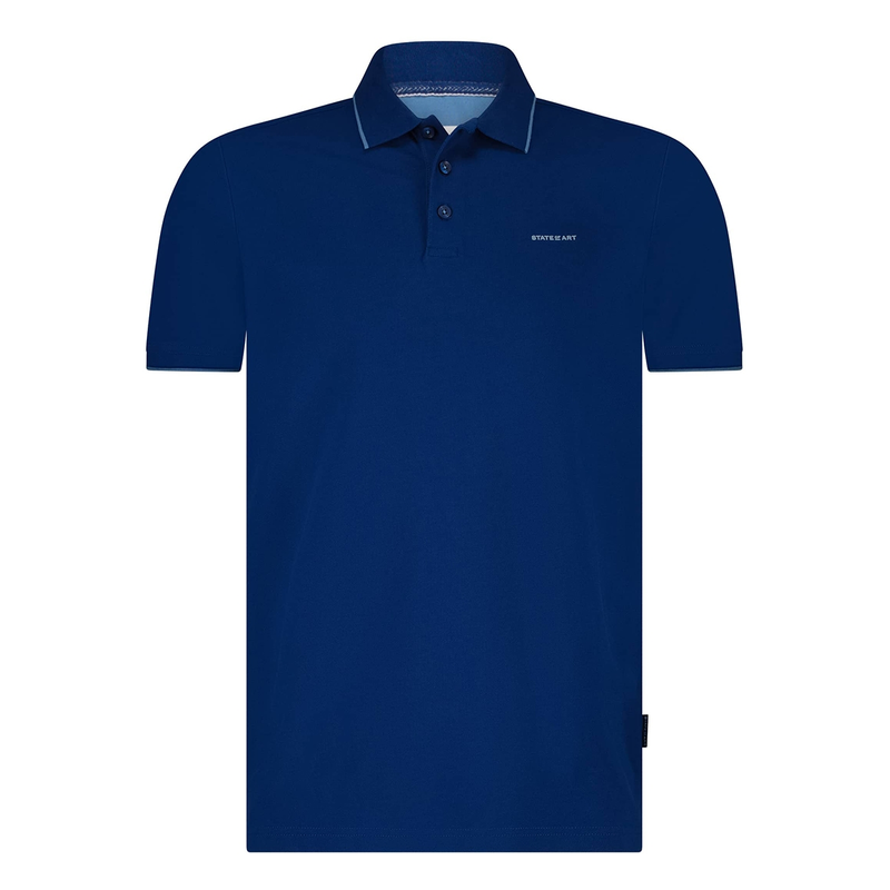 Heren Polo 46115400 State of Art KOBALT