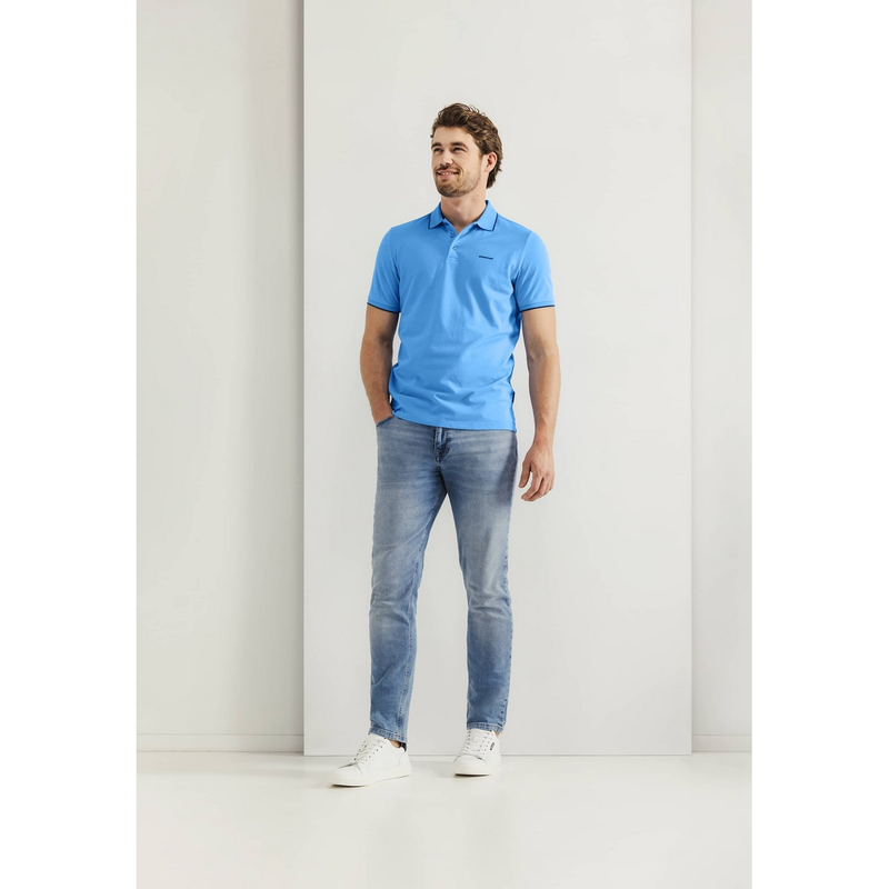 Heren Polo 46115400 State of Art MIDDEN BLAUW