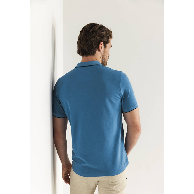 Heren Polo 46115400 State of Art MIDDEN BLAUW