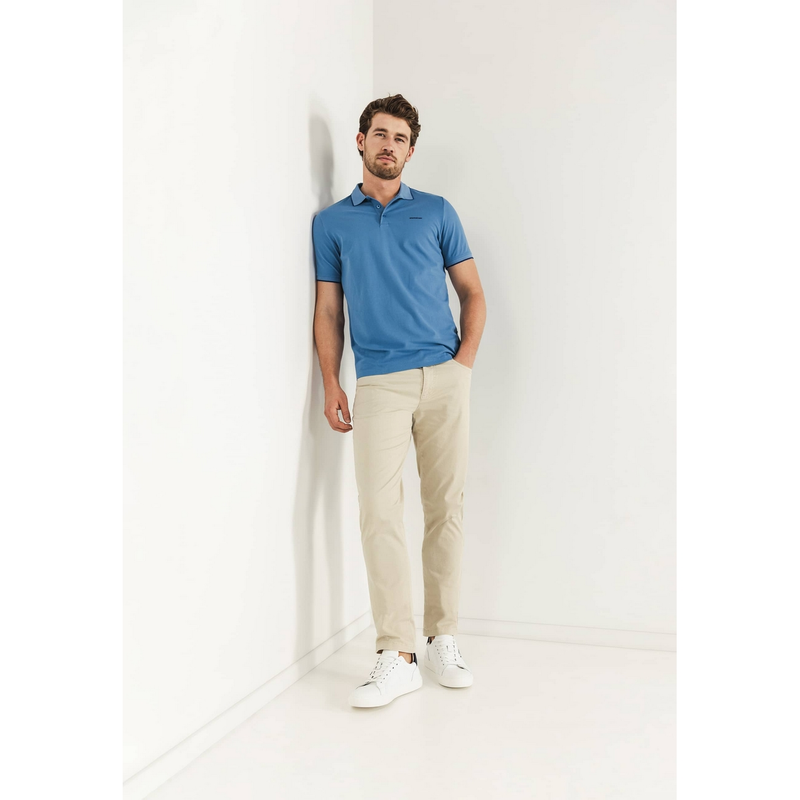Heren Polo 46115400 State of Art MIDDEN BLAUW