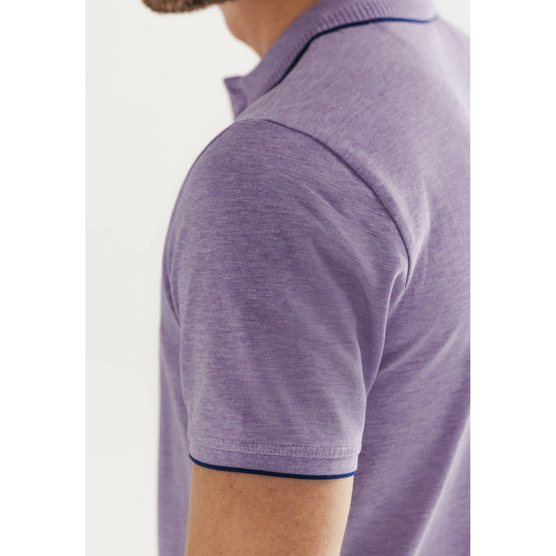 Heren Polo 46115403 State of Art LILA