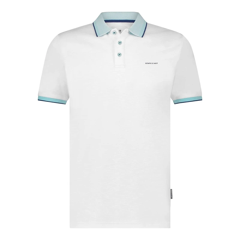 Heren Polo 46115404 State of Art Wit