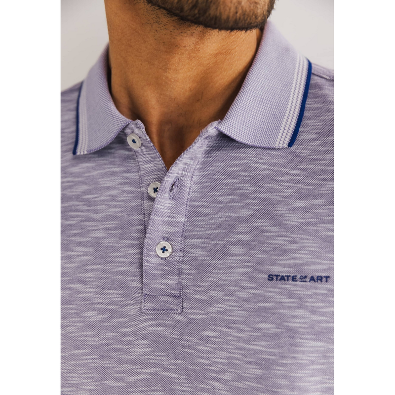 Heren Polo 46115404 State of Art LILA