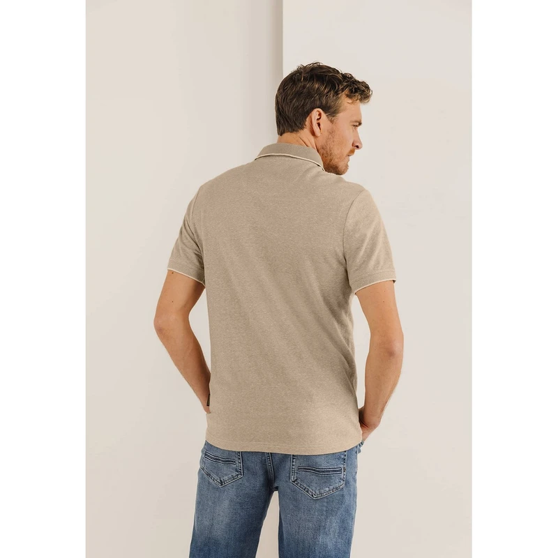 Heren Polo 46115433 State of Art GRIJS DESSIN