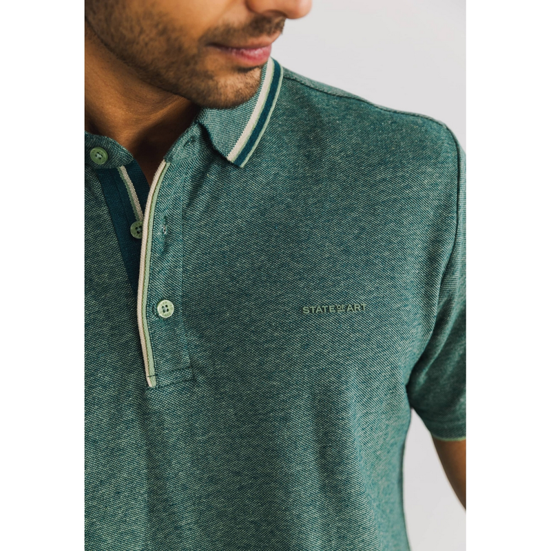 Heren Polo 46115433 State of Art GROEN