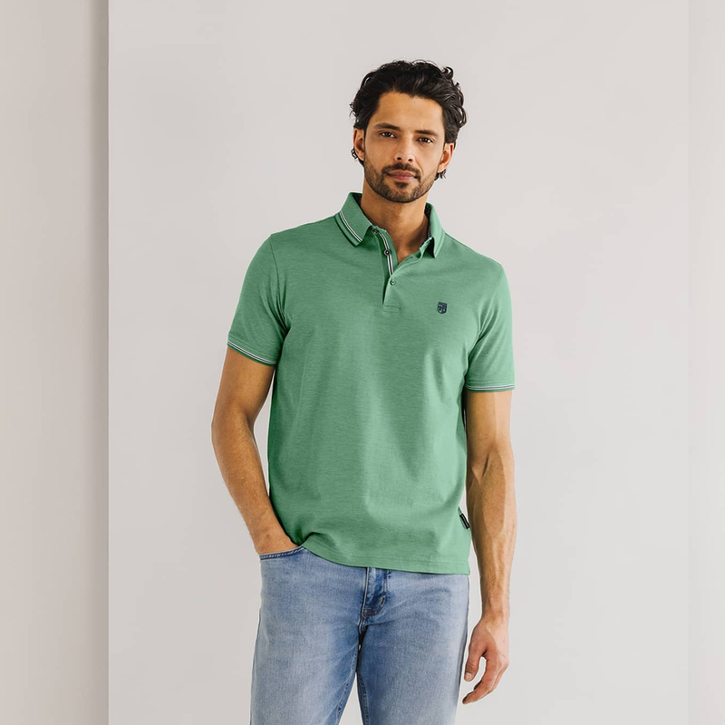 Heren Polo 46115467 State of Art GROEN