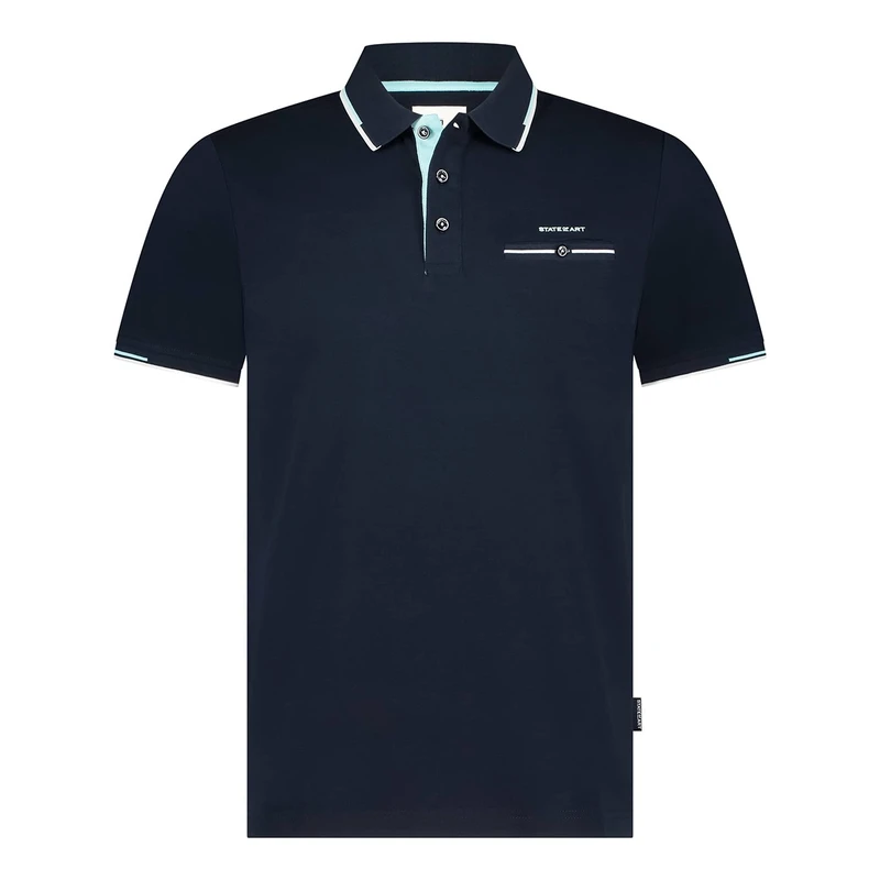 Heren Polo 46115471 State of Art NAVY