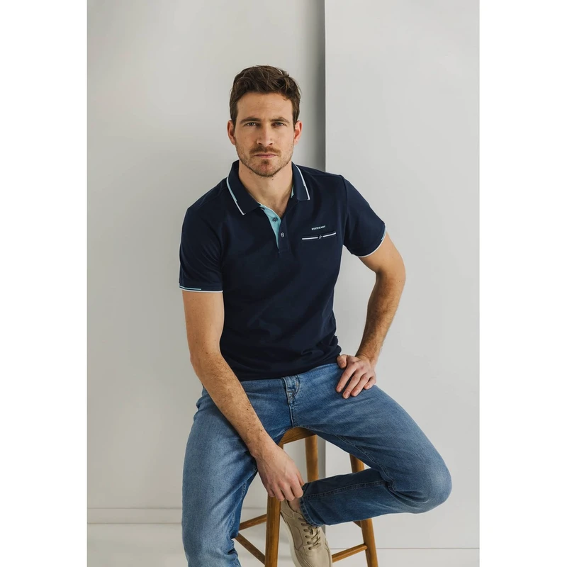 Heren Polo 46115471 State of Art NAVY