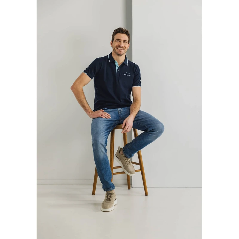 Heren Polo 46115471 State of Art NAVY