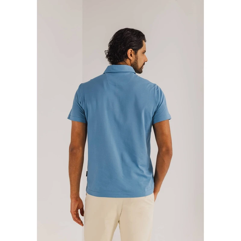 Heren Polo 46115491 State of Art MIDDEN BLAUW
