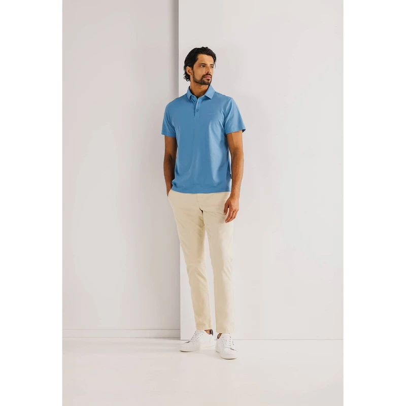 Heren Polo 46115491 State of Art MIDDEN BLAUW