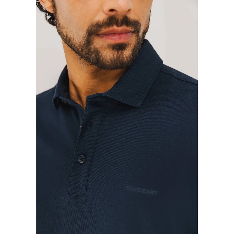Heren Polo 46115491 State of Art NAVY