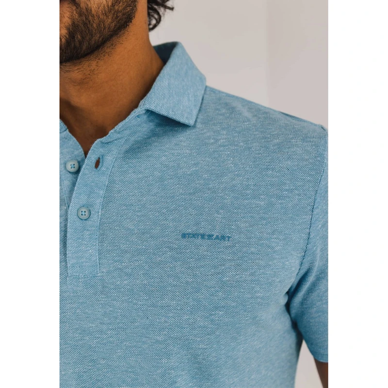 Heren Polo 46115907 State of Art MIDDEN GRIJS