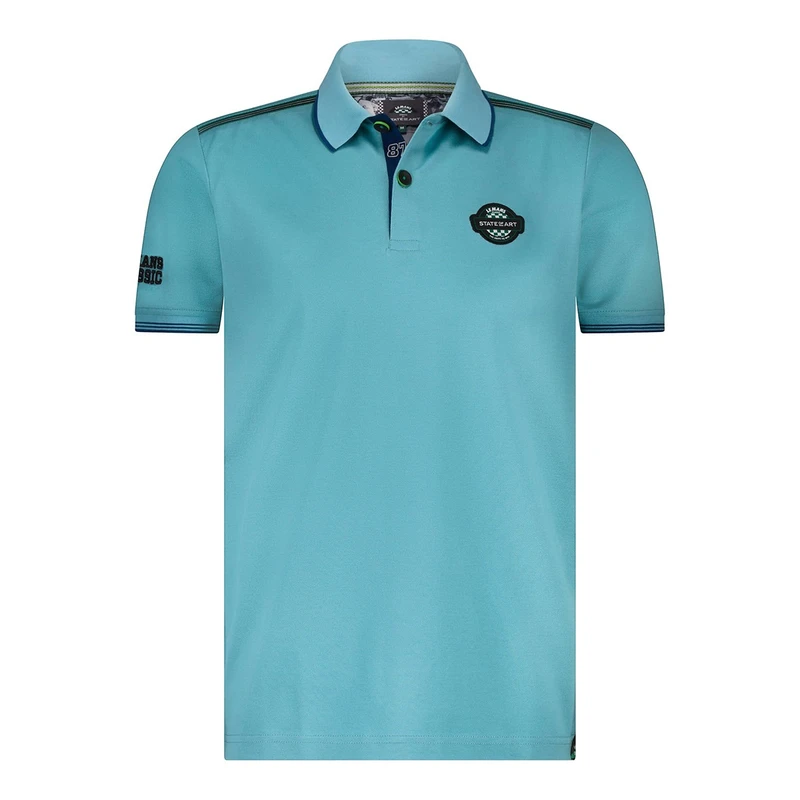 Heren Polo 46115961 State of Art AQUA