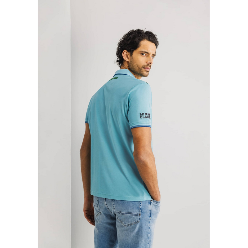 Heren Polo 46115961 State of Art AQUA