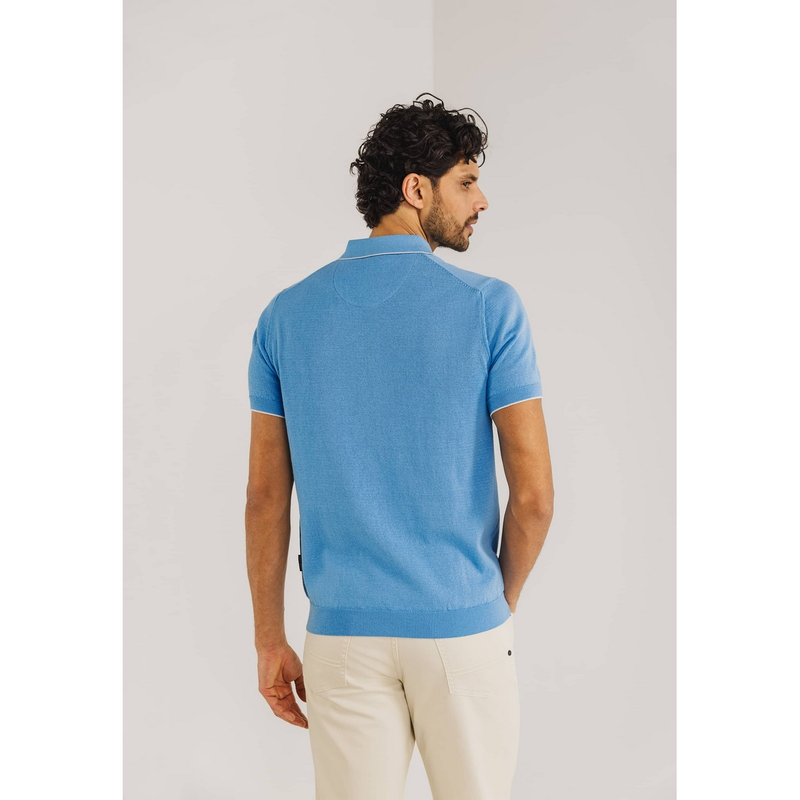 Heren Polo 47115091 State of Art MIDDEN BLAUW