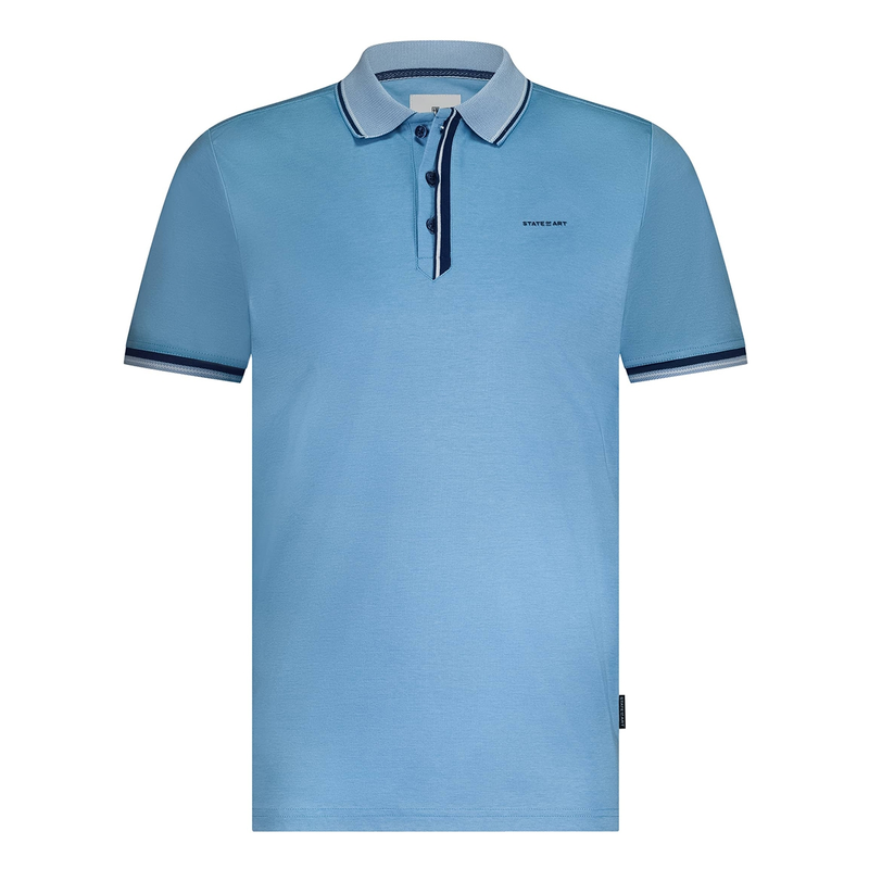 Heren Polo 48115412 State of Art MIDDEN BLAUW