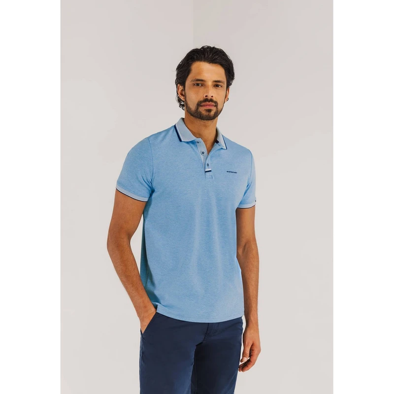 Heren Polo 48115904 State of Art MIDDEN BLAUW