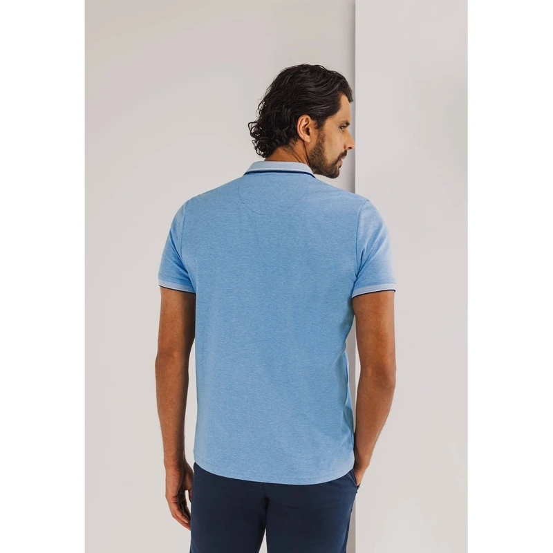 Heren Polo 48115904 State of Art MIDDEN BLAUW