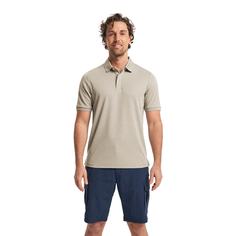 Heren Polo 5018060 Beige Tenson BEIGE